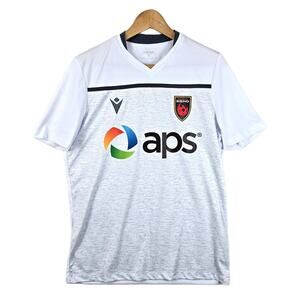Phoenix Rising APS Macron Soccer Training Jersey Size Medium White